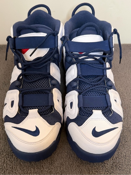 Nike Other - Nike Air More Uptempo ‘96 Olympic 2024 White Navy Red Mens size 10 1/2.